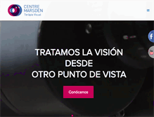 Tablet Screenshot of centremarsden.com